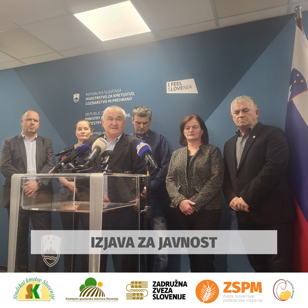 Izjava za javnost pogajanja z novo ministrico